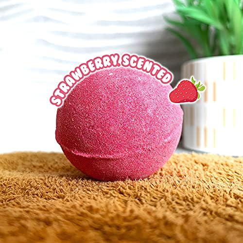 20 x Bath Bombs, Creates a Fizzing, Bath Time Adventure, Bubble Bath Bomb Gift Box, Party Bag Favours, Goody Bag Fillers for Children, Organic & Moisturising, Birthday Gifts for Kids