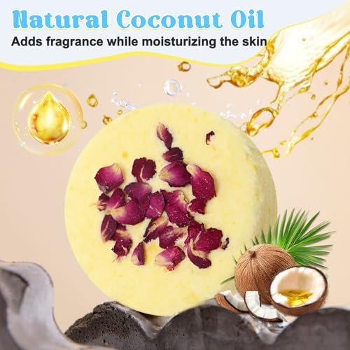 Bath Bomb Making Kit- 49Pcs DIY Bath Bomb Kit for Aldult, Make Your Own Shower Bombs, Spa Craft Kits with Bath Bomb Press, Molds, Bath & Bathing Making Supplies Gifts for Mom Women