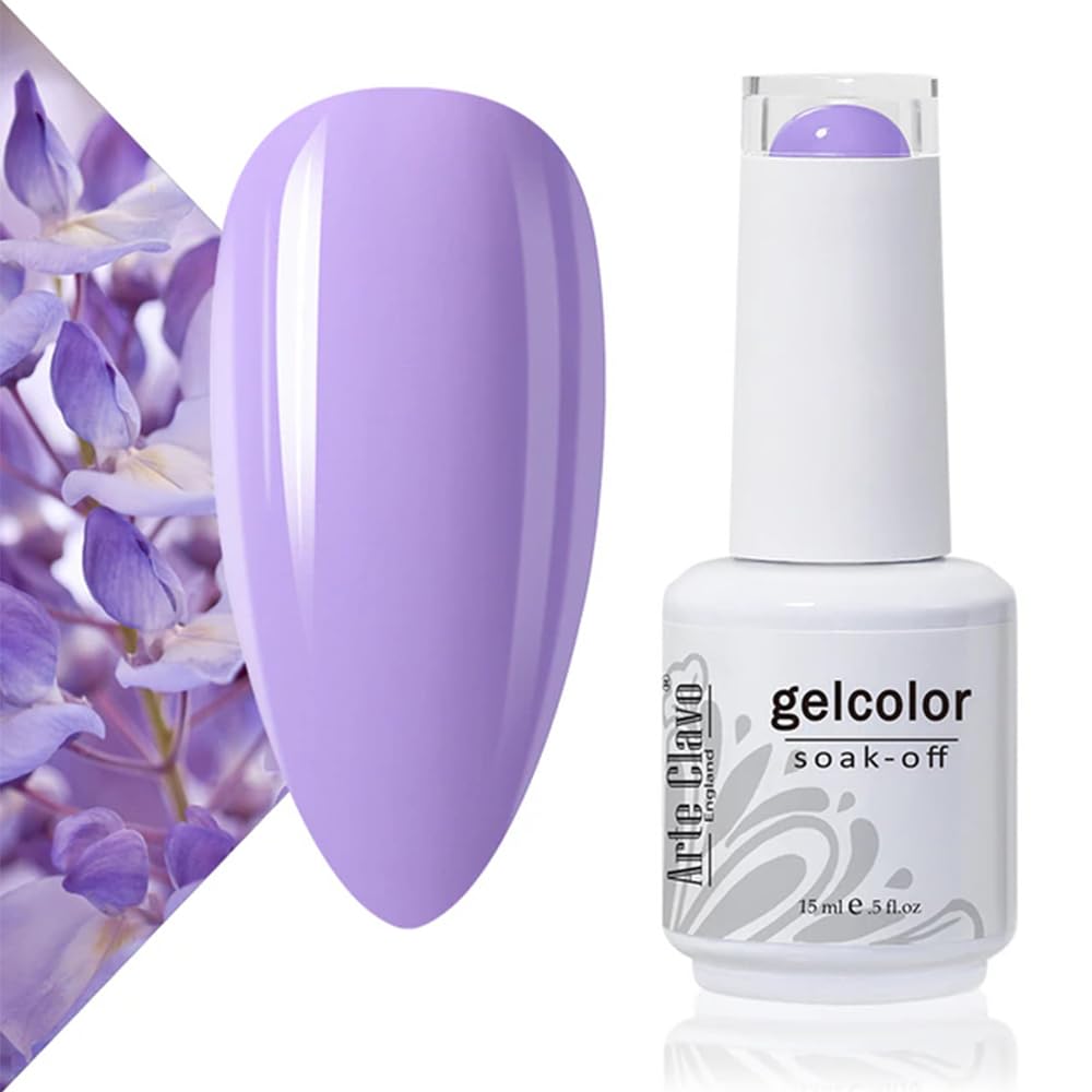 Arte Clavo 15Ml Purple Gel Nail Polish Summer Gel Polish Colors Soak Off Uv Led Nail Gel Polish Manicure Varnish Diy 3019