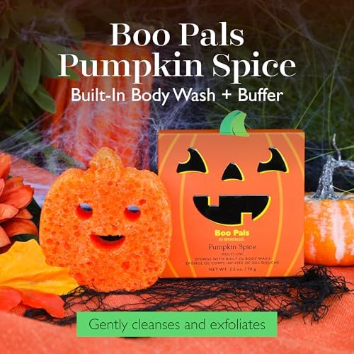 Spongelle Pumpkin Spice Pumpkin | Boo Pals Body Buffer