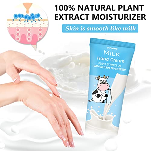 38 Pack Hand Cream Gifts Set,Mothers Day Gifts,Thank You Gifts,Nurses Week Gifts,Bridesmaid Gifts,Gifts for Women,Natural Plant Fragrance Hand Lotion Travel Size Mini Hand Cream for Dry Cracked Hands