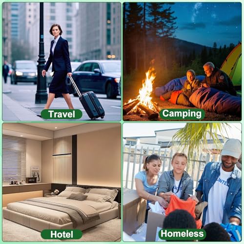 Toiletry Kits Homeless Personal Hygiene Care Package Kits Supplies In Bulk, Disposable Travel Size Essential Women Men Toiletries Set for Hotel,Charity,Camping,Travel (7.1 Inch, 20, Count)