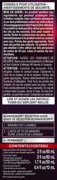 Schwarzkopf Keratin Color, Color & Moisture Permanent Hair Color Cream, 4.2 Dark Brown