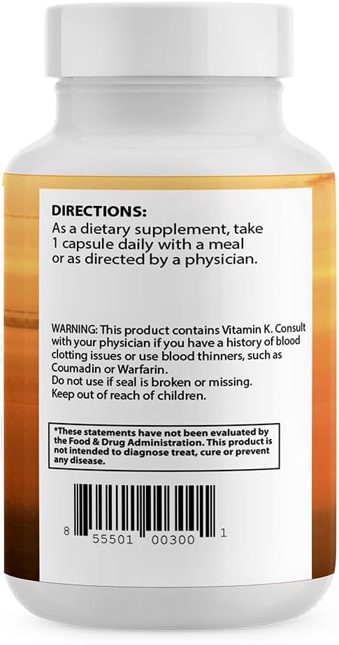 Anumed - Vitamin D3 5,000 IU with K2 Capsules