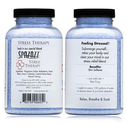 Spazazz Aromatherapy Spa and Bath Crystals 2Pk - Detox/Stress Therapy