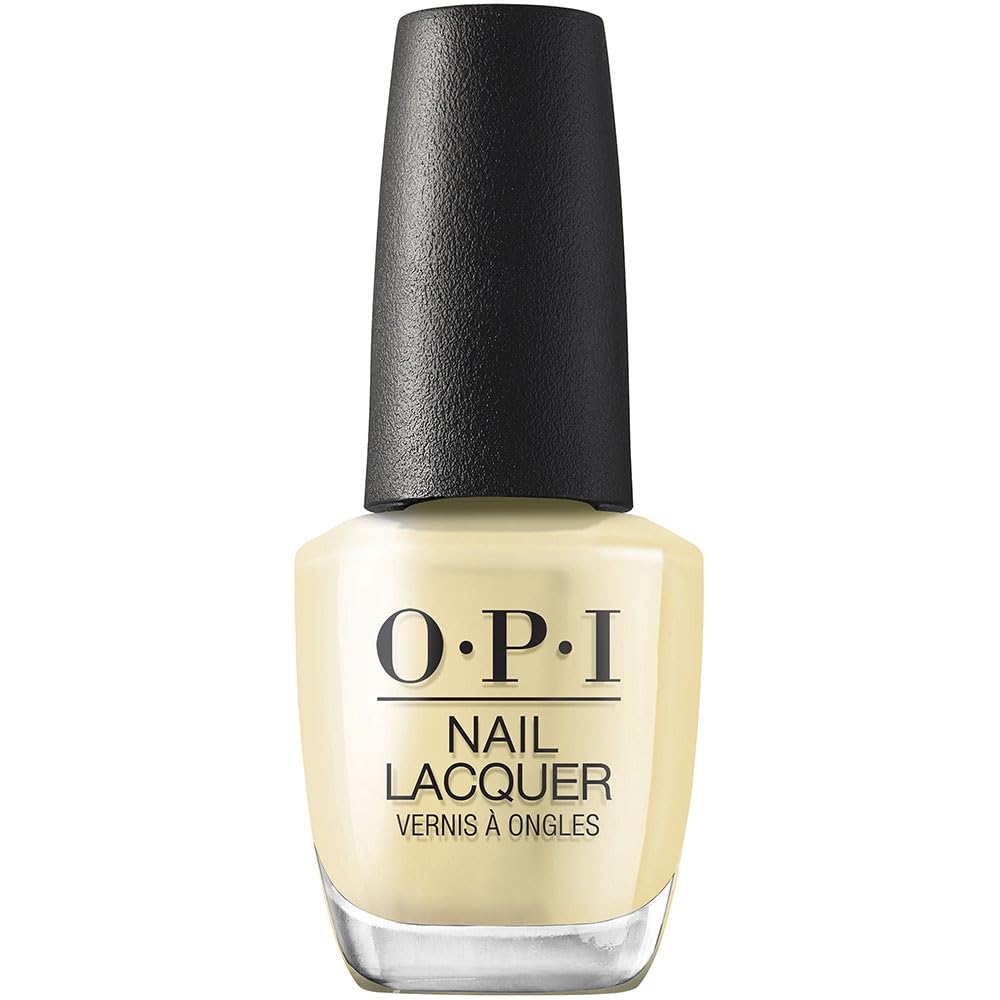 Opi Nail Lacquer, Warm Sheer Finish Yellow Nail Polish, Up To 7 Days Of Wear, Chip Resistant & Fast Drying, Spring '24, Your Way