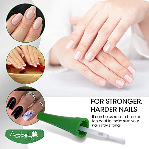 Nail Strengthener Iron Nails Nail Hardener for Damaged & Brittle Nails Clear Nail Polish for Growth & Protection