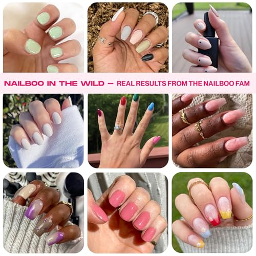 Nailboo Dip Powder for Nails, Chestnut Chills – Beige Nail Dipping Powder, Custom Made with Highly Pigmented Ultra-Fine Formula, No UV Light Needed, DIY Nails at Home for Beginners or Pros, 0.5 oz