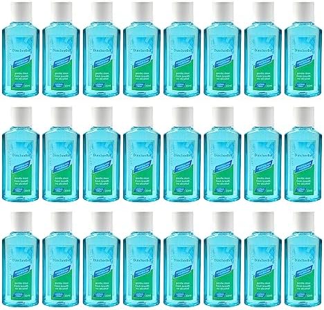 Mouthwash Travel Size, Portable Original Mint Mini Mouthwash Bulk, 35ml/1.2oz (24Pack, Mint)