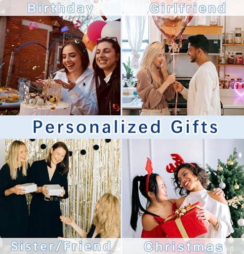 Aganmi Initial Water Bottle Carrier Bag with Phone Pocket for Stanley 40Oz Cup Accessories,Water Bottle Holder with Shoulder Strap Christmas Birthday Gifts for Family Friend Girlfriend (Cream T)