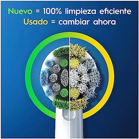 Oral-B Precision Clean Replacement Brush Heads, CleanMaximiser Bristles, Pack of 8