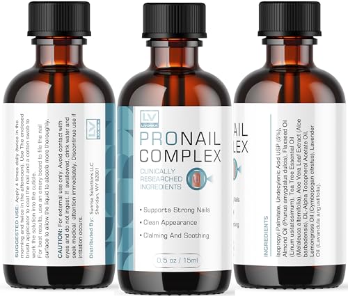 Pronail Complex - Original Formula Toenail Treatment Pronail Complex Liquid Drops Premium Formula Extra Strength, Pro Nail Complex Oil Liquid Drop All Natural Support, 1 Bottle for 1 Month