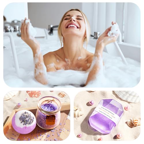 YFONG 8 Pcs Luxury Spa Gift Set for Women, Relaxing Happy Birthday Package for Mom Wife Her Best Friends Sister, Mothers Day Gifts Idea, 20 oz Tumbler – Ultimate Self-Care Get Well Soon Bundle Basket