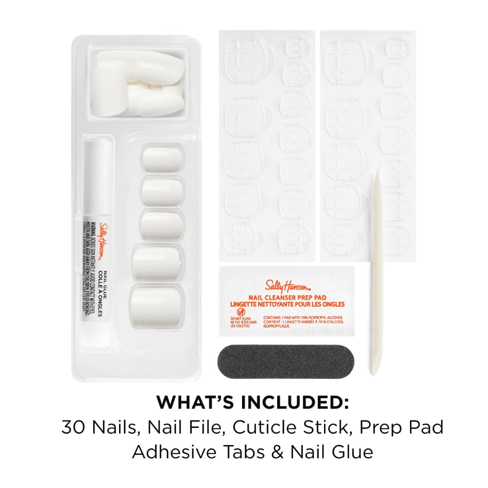 Sally Hansen Instant Cuticle Remover | Mod Design Press-On Nails – 30 Options
