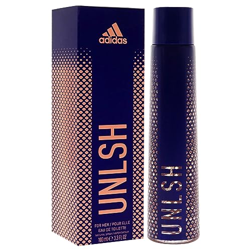 Adidas Sport, Unleash, Eau de Toilette for Women - Fruity, Floral Fragrance - A blend of Mango, Mandarin, & Peony - Perfect for Everyday - 3.3 Fl Oz