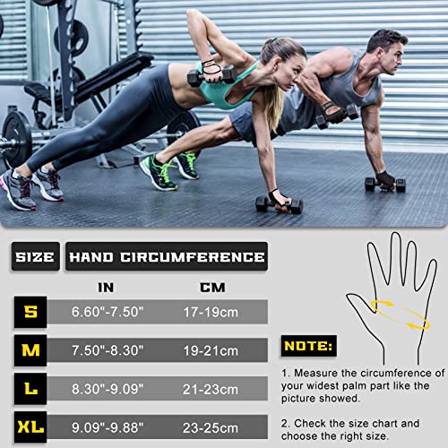 COFIT Breathable Workout Gloves, Antislip Weight Lifting Gym Gloves for Men Women, Superior Grip & Palm Protection for Weightlifting, Fitness, Exercise, Training