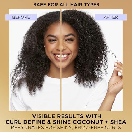 Pantene Pro-V Miracles Curl Define & Shine Coconut + Shea 1 Minute Miracle Conditioner 10.9 FL OZ