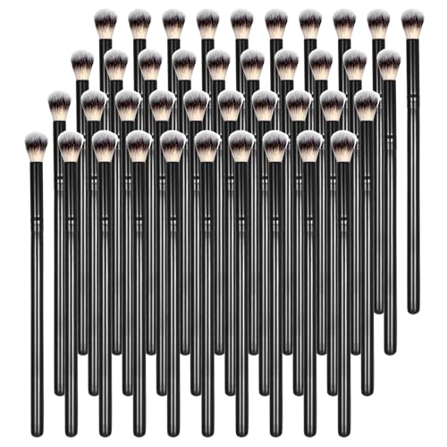 Lash Cleaning Brush, 40Pcs Lash Shampoo Brushes Fluffy Eyeshadow Brush Eyelash Brushes Eyelash Extensions Brush Eye Makeup Brush Set Lash Bath Kit Peel Off Blackhead Brush Remover Tool, Lash Supplies
