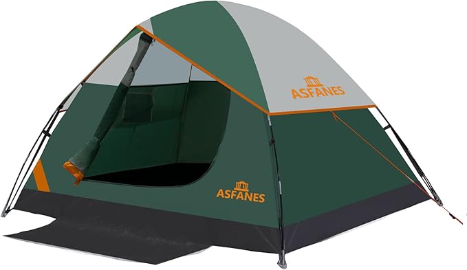 2-12 Person Tents for Camping Waterproof, Backpack Double Layer Tents, Perfect Picnics, Fishing and Backyard Camping