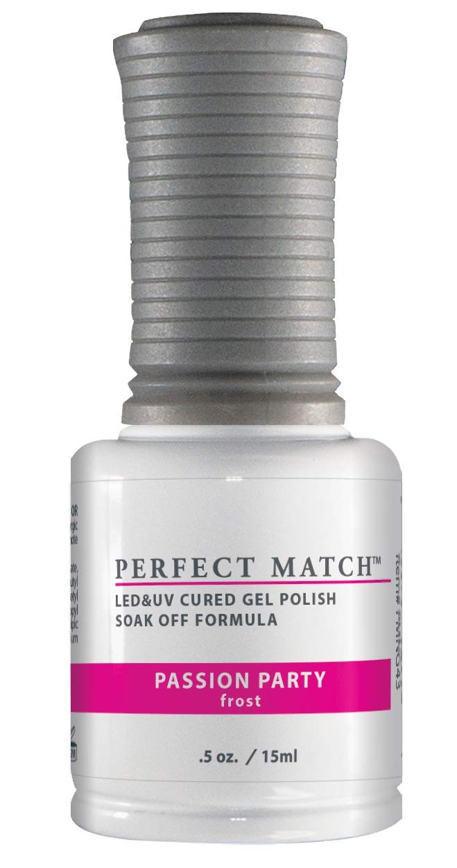 Lechat Perfect Match Gel Polish, Passion Party, 0.5 Fl Oz (Pms43)