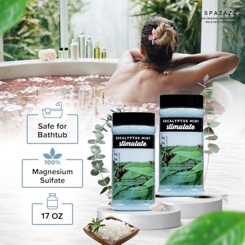 Spazazz Eucalyptus Mint Spa and Bath Crystals