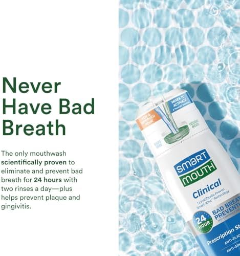 SmartMouth Clinical DDS Activated Oral Rinse 32oz