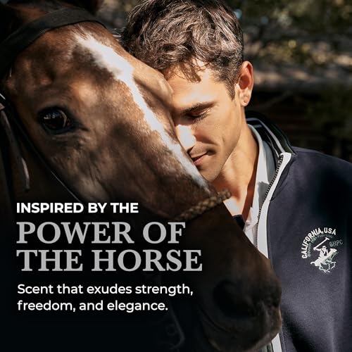 Beverly Hills Polo Club PLATINUM 3.4OZ EAU DE PARFUM - LONG LASTING FRAGRANCE (METAL HORSE CAP) CYLINDER BOX