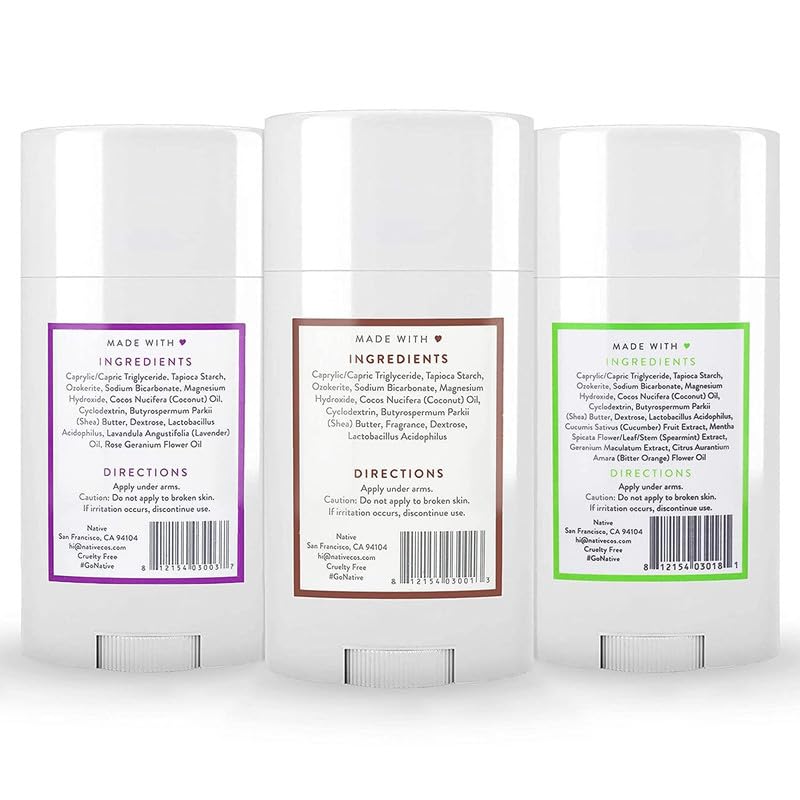 Native Deodorant | Aluminum-Free, 72-Hour Odor Control for Men & Women