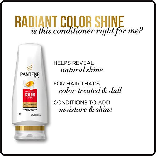Pantene Pro-V Radiant Color Shine Conditioner, 17.7 Fl Oz