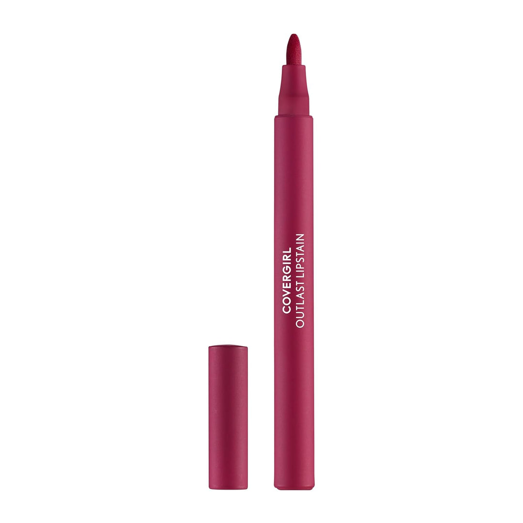 CoverGirl Outlast Lipstain | 05 All-Star | Vegan, Transfer-Proof, Satin Finish