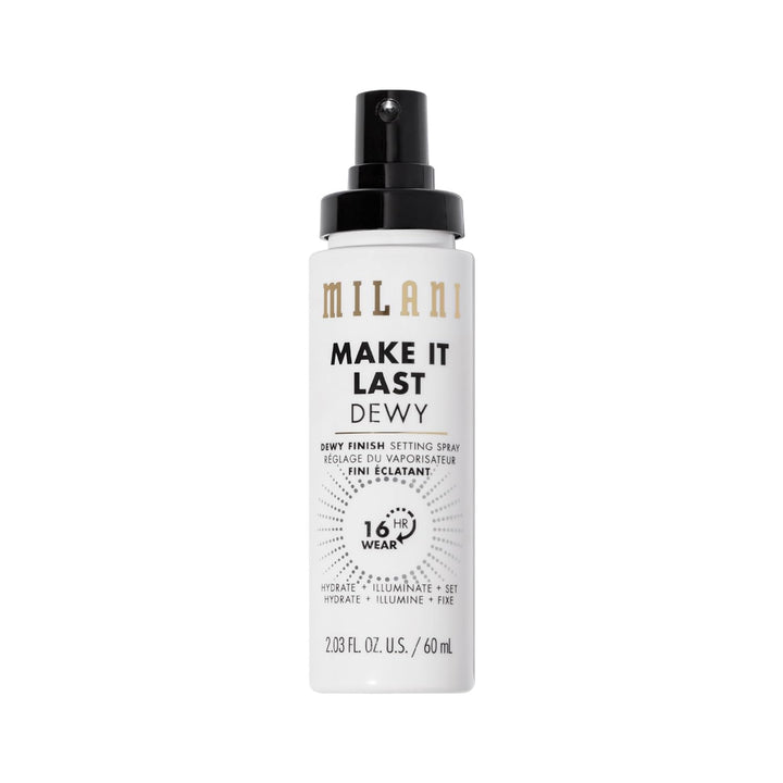 Milani Setting Spray & Primer 2-Pack | Hydrating Niacinamide & Matte Charcoal