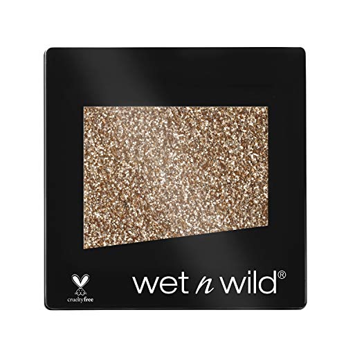 wet n wild Color Icon Eyeshadow Glitter - Ultra-Pigmented, Vitamin E Infused for a Silky-Smooth Moisturizing Application, Cruelty-Free & Vegan - Brass
