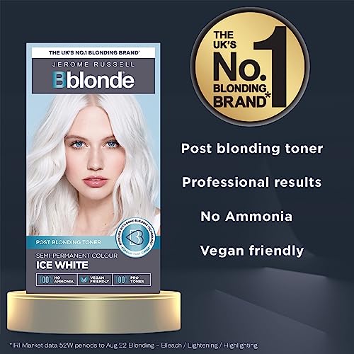 Bblonde/Jerome Russell Semi-Permanent Toner Ice White, 160 g