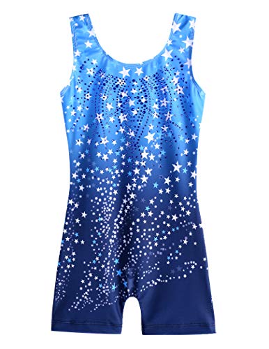Zaclotre Kid Girls Gymnastic Leotard Sparkly Shiny Diamond Ballet Dance One Piece Outfit