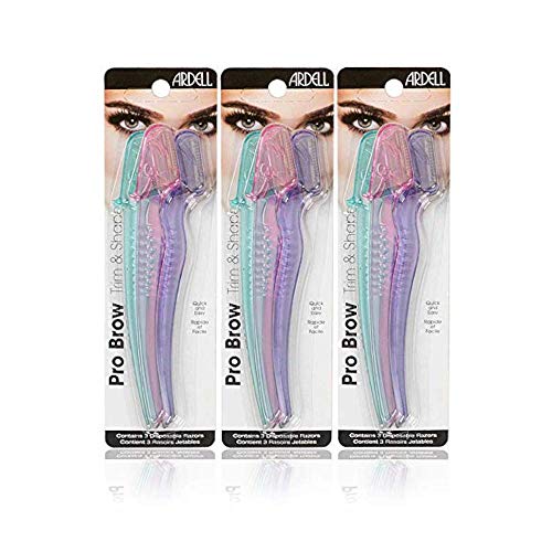 Ardell Brow Trim and Shape Grooming Tool, 3 Count