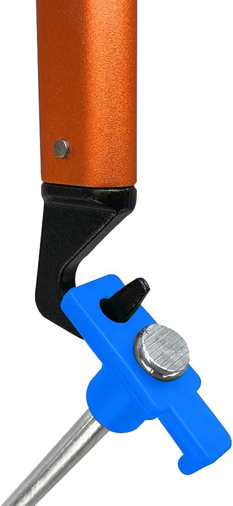 ABCCANOPY Tent Stakes 11" Camping Tent Stakes, 10pc-Pack (Blue)