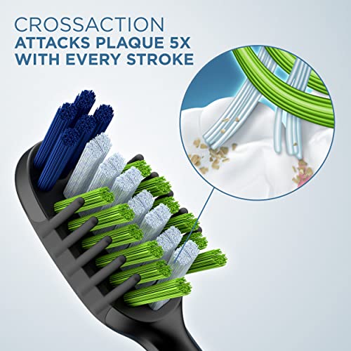 Oral-B Clic Toothbrush Whitening Replacement Brush Heads, Black, 2 Count