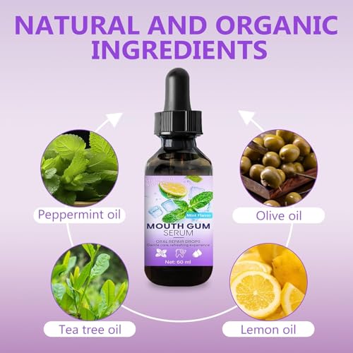 Gum Restore Drop - Gum Repair for Receding Gums & Stain Removal Natural, Fresh Breath and Portable Oral Care Solution (1pcs)