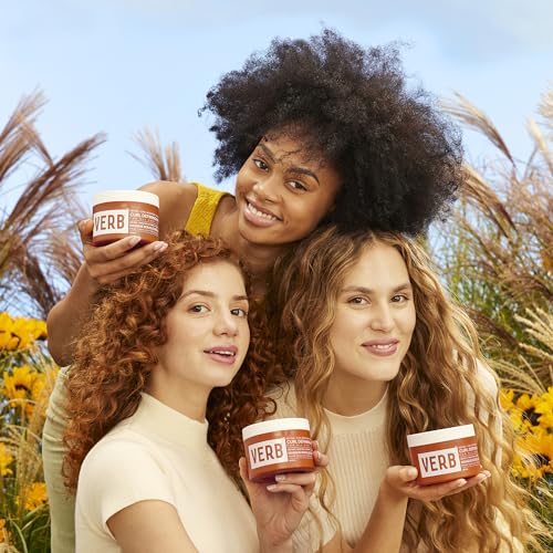 VERB Curl Defining Mask, 6.5 fl oz - Curl Definition + Retention - Moisturize + Reduce Frizz - Vegan, No Parabens or Harmful Sulfates