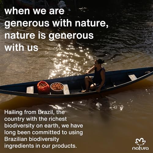 Natura - Ekos Castanha (Brazil Nut) Hand Cream - Anti-Dryness Hand Balm - 24-Hour Deep Hydration Skin Moisturizer - Vegan Skin Care - Brazilian Beauty Secrets - Self Care & Body Care - 2.6oz (75g)