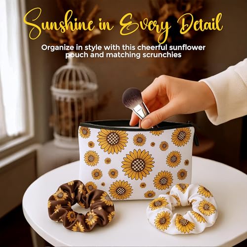 18Pcs Sunflower Gifts for Women - Unique Gift Basket Set - Birthday Gifts for Women, Best Friend, or Sister - Sunshine Box Care Package, Get Well Soon, Thinking of You, Friendship Basket