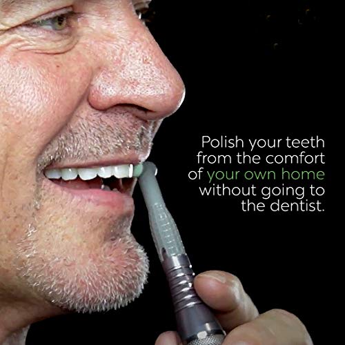 Bilistic Pro Series Dental Tooth Polisher | Professional Dental Teeth Cleaning & Bleaching Modern Electric Toothbrush Corded | Removes Buildup and Freshens Breath
