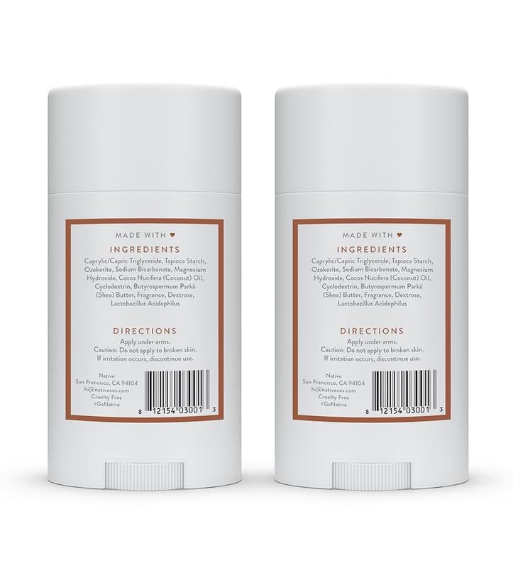 Native Deodorant | Aluminum-Free, 72-Hour Odor Control | Honey & White Oak