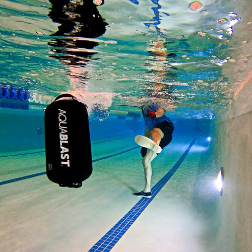 AquaBLAST Portable Fitness and Punching Bag, Water Exercise Equipment for Pools for a Total-Body, Low-Impact Workout, Pool Exercise Equipment, Sets Up in Seconds, Aquatic Exercise Equipment, 20 Liter