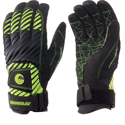 Connelly Men's Waterski Tournament Gloves, Green, X-Small