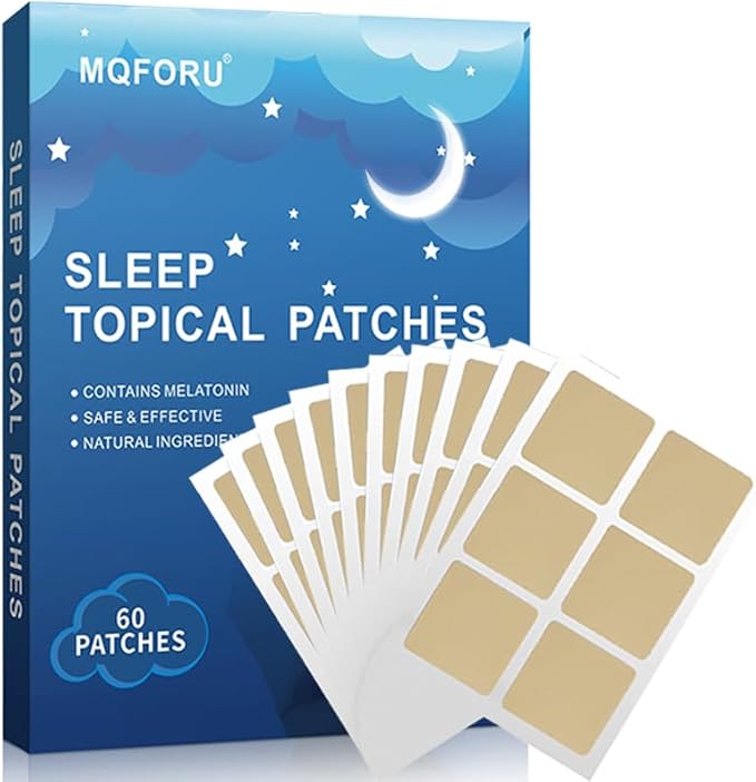 vyaji 60 Patches Sleep Patches for Adults - Natural Plant Formula Sleeping Patch for Enjoy Deep Sleep - Easy to Apply Sleep Aids - Eliminate Groggy & Wake Up Refreshed