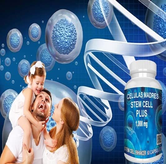4 Celulas Madres Stemcells AFA Blue Green Algae Anti-Aging 240 Capsules