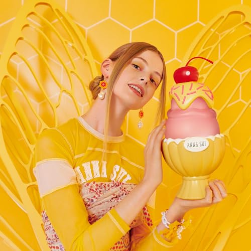 Anna Sui Sundae Mellow Yellow Eau de Toilette Perfume Spray For Women, 1.7 Fl. Oz.