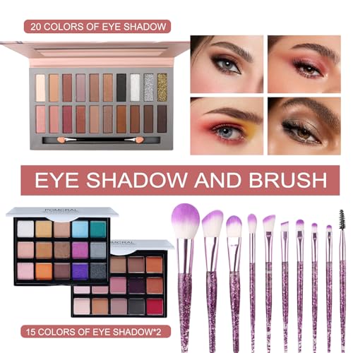 All in One Makeup Set for Women,Makeup Sets for Teens,Makeup Gift for Girls,teen,women,Travel Makeup Kit, Makeup Gift Set for Women,Girls
