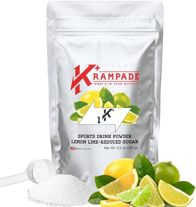 1Krs Potassium Powder Drink Mix | 1000 mg | Hydration and Cramp Prevention